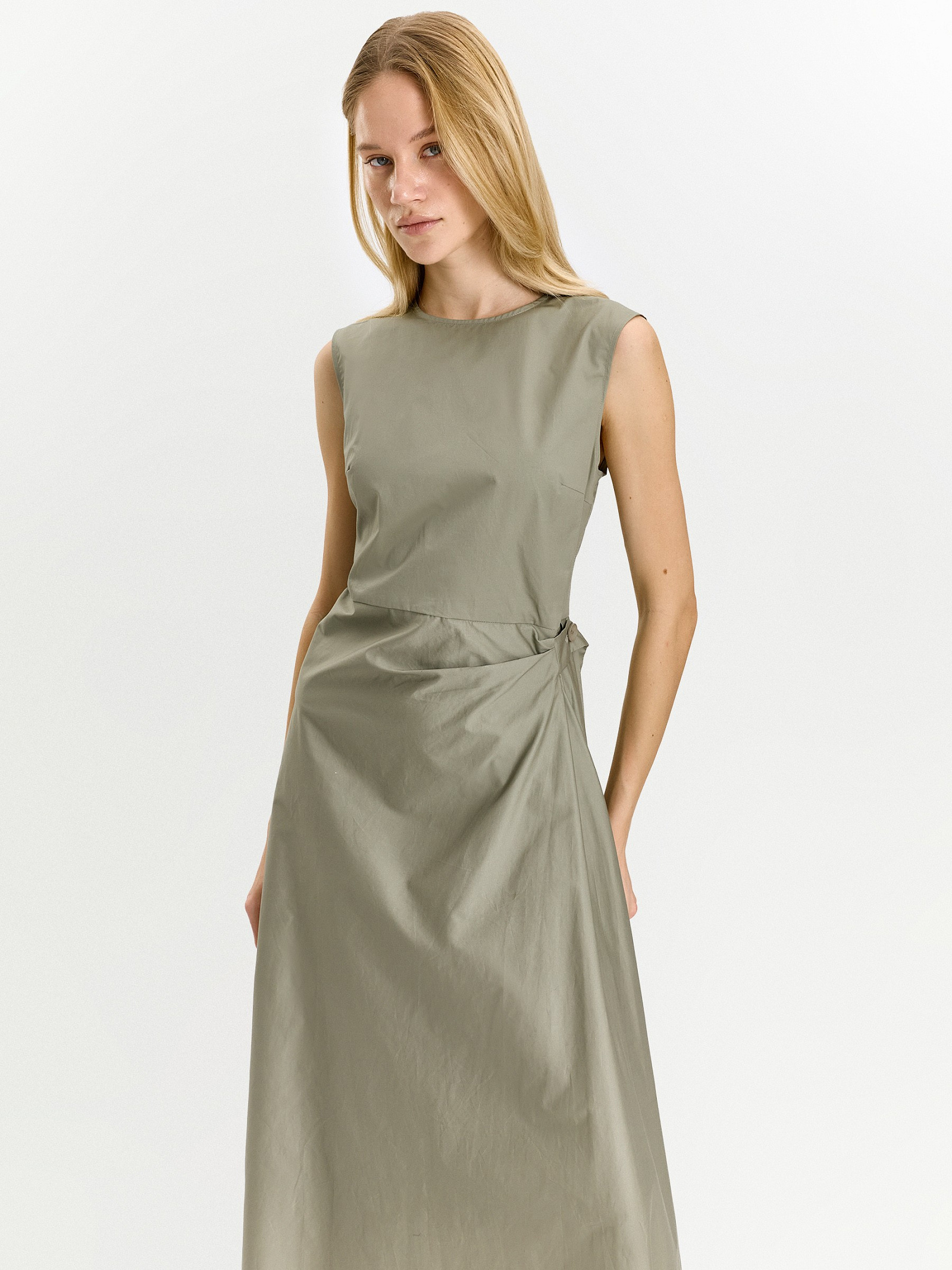 Платье макси из 100% хлопка